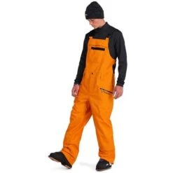 Spyder Sanction Bib - Men's 19 Spyder Sanction Bib - Men's -Ski Supplies Store fw23 spyder menssanctionbib desertsun 1