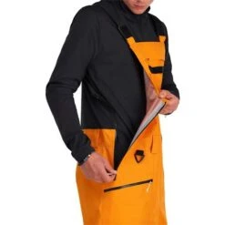 Spyder Sanction Bib - Men's 22 Spyder Sanction Bib - Men's -Ski Supplies Store fw23 spyder menssanctionbib desertsun 4