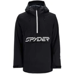 Spyder Signal GTX Insulated Anorak - Men's 23 Spyder Signal GTX Insulated Anorak - Men's -Ski Supplies Store fw23 spyder menssignalgtxinsulatedanorak black 4