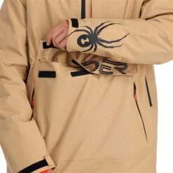 Spyder Signal GTX Insulated Anorak - Men's 34 Spyder Signal GTX Insulated Anorak - Men's -Ski Supplies Store fw23 spyder menssignalgtxinsulatedanorak tannin 5