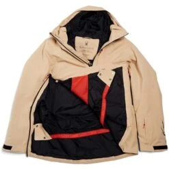 Spyder Signal GTX Insulated Anorak - Men's 36 Spyder Signal GTX Insulated Anorak - Men's -Ski Supplies Store fw23 spyder menssignalgtxinsulatedanorak tannin 7