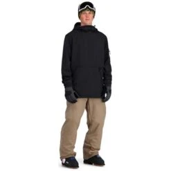 Spyder Tech Fleece Hoodie - Men's -Ski Supplies Store fw23 spyder menstechfleecehoodie black 3