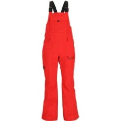 Spyder Terrain GTX Bib - Women's -Ski Supplies Store fw23 spyder womens terraingtxbib tomato 3