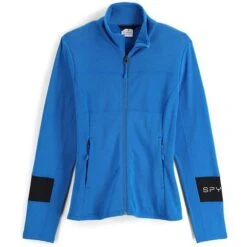 Spyder Speed Full Zip Fleece Jacket - Women's 15 Spyder Speed Full Zip Fleece Jacket - Women's -Ski Supplies Store fw23 spyder womensspeedfullzipzipfleecejacket collegiate 3