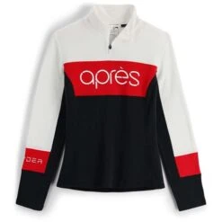 Spyder Speed 1/4 Zip Fleece Jacket - Women's -Ski Supplies Store fw23 spyder womensspeedquarterzipfleecejacket pulse 1