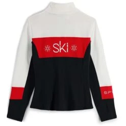 Spyder Speed 1/4 Zip Fleece Jacket - Women's -Ski Supplies Store fw23 spyder womensspeedquarterzipfleecejacket pulse 2