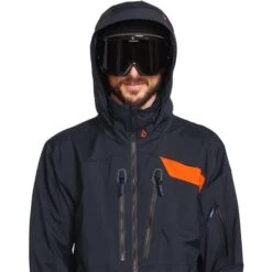 Volcom Guch Stretch Gore Jacket - Men's -Ski Supplies Store fw23 volcom mensguchstretchgorejacket black 4