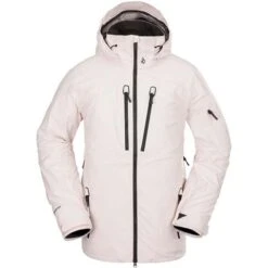 Volcom Guch Stretch Gore Jacket - Men's -Ski Supplies Store fw23 volcom mensguchstretchgorejacket partypink 1