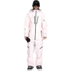 Volcom Guch Stretch Gore Jacket - Men's -Ski Supplies Store fw23 volcom mensguchstretchgorejacket partypink 3