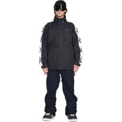 Volcom Iconic Stone Ins Jacket - Men's -Ski Supplies Store fw23 volcom mensiconicstoneinsulatedjacket black 3