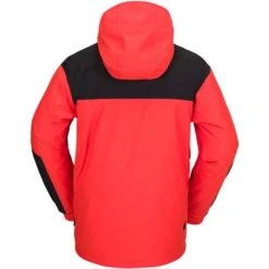 Volcom Longo Gore-Tex Jacket - Men's -Ski Supplies Store fw23 volcom menslongogoretexjacket orangeshock 2