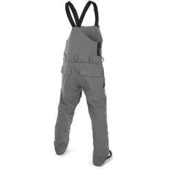 Volcom Roan Bib Overall - Men's -Ski Supplies Store fw23 volcom mensroanbiboverall darkgrey 2