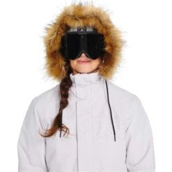 Volcom Fawn Ins Jacket - Women's 7 Volcom Fawn Ins Jacket - Women's -Ski Supplies Store fw23 volcom womensfawninsulatedjacket amethystsmoke 4