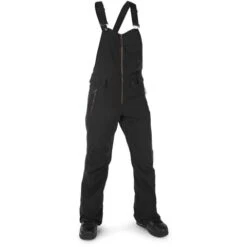 Volcom Swift Bib Overall - Women's 10 Volcom Swift Bib Overall - Women's -Ski Supplies Store fw23 volcom womensswiftbiboverall black 1