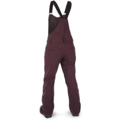 Volcom Swift Bib Overall - Women's 13 Volcom Swift Bib Overall - Women's -Ski Supplies Store fw23 volcom womensswiftbiboverall blackplum 2