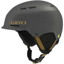 Giro Trig MIPS Helmet -Ski Supplies Store giro trig mips snow helmet metallic coal tan hero
