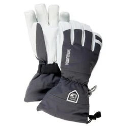 Hestra Army Leather Heli Ski & Snowboard Gloves -Ski Supplies Store grey hestra army leather heli gloves men s 54283