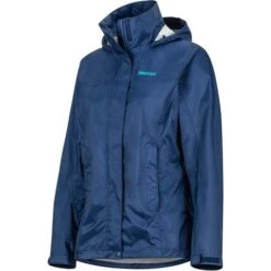 Marmot PreCip Eco Jacket - Women's -Ski Supplies Store m46700 2975 angle left wms precip eco jkt