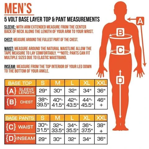 Mens Heated Base Layer Top 5 Mens Heated Base Layer Top - Image 5