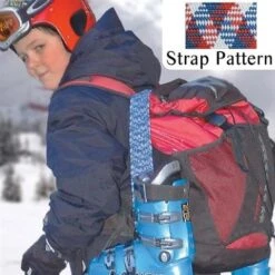 Fast Strap Spring Loaded Ski Boot Strap -Ski Supplies Store us flag fast strap spring loaded ski boot strap 33677