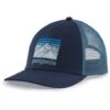 Patagonia Line Logo Ridge LoPro Trucker Hat