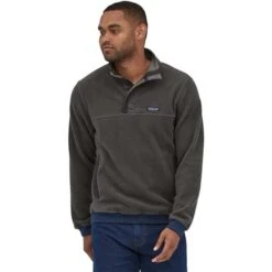Patagonia Shearling Button P/O - Men's (26140) -Ski Supplies Store wbf2223 26140 xgry jb1
