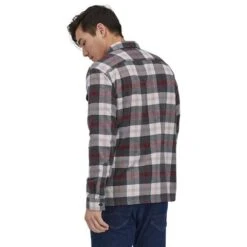 Patagonia L/S Organic Cotton Midweight Fjord Flannel Shirt - Men's (42400) -Ski Supplies Store wbf2223 42400 fori jc2