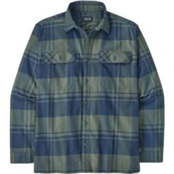 Patagonia L/S Organic Cotton Midweight Fjord Flannel Shirt - Men's (42400) -Ski Supplies Store wbf2223 42400 lohg