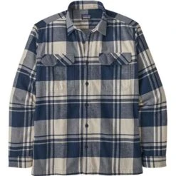 Patagonia L/S Organic Cotton Midweight Fjord Flannel Shirt - Men's (42400) -Ski Supplies Store wbf2223 42400 losm