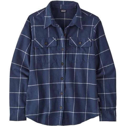 Patagonia L/S Organic Cotton Midweight Fjord Flannel Shirt - Women's (42405) 9 Patagonia L/S Organic Cotton Midweight Fjord Flannel Shirt - Women's (42405) - Image 9