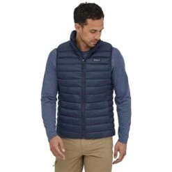 Patagonia Men's Down Sweater Vest With NetPlus - 84623 19 Patagonia Men's Down Sweater Vest With NetPlus - 84623 -Ski Supplies Store wbf2223 84623 nena mk1