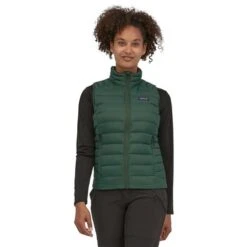 Patagonia Women's Down Sweater Vest With NetPlus - 84629 -Ski Supplies Store wbf2223 84629 pign dt1