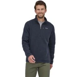 Patagonia Better Sweater 1/4 Zip - Men's -Ski Supplies Store wbs2223 25523 nena tm1