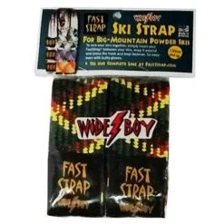 Fast Strap Wide Boy Ski Strap (2 Per Pack) -Ski Supplies Store wide boy double ski pack rasta2