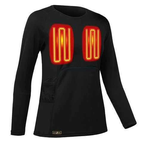 Womens Heated Base Layer Top 1 Womens Heated Base Layer Top